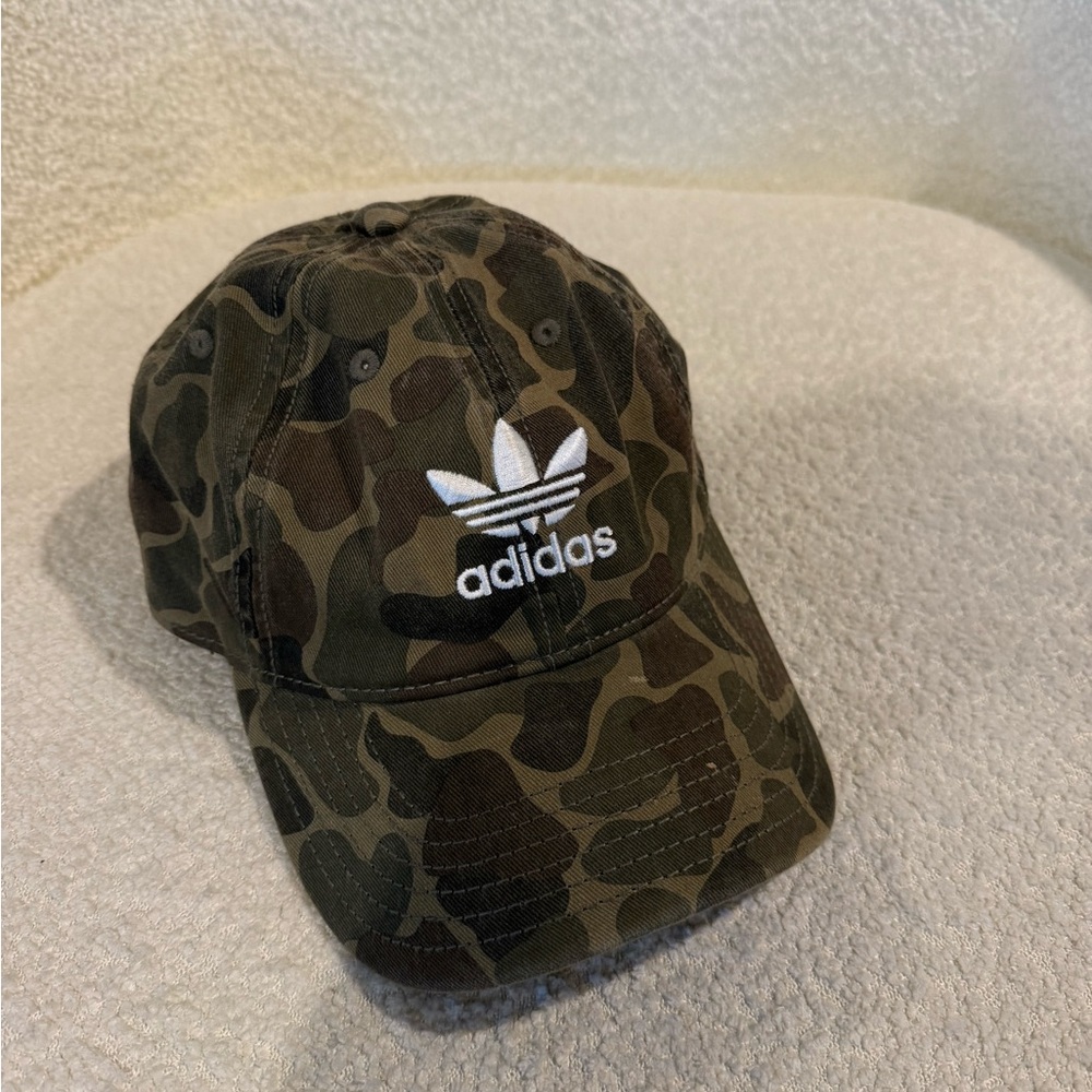 Adidas Green Camouflage Cap
